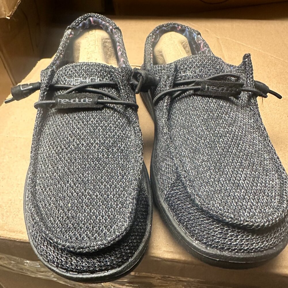 HEY DUDE WENDY SOX TOTAL BLACK 5